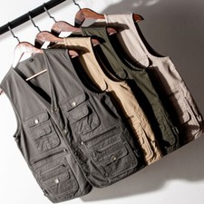 Hommes Utilitaire Gilet Veste