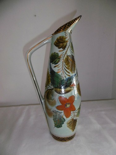 Ancien grand vase oiseau - ,