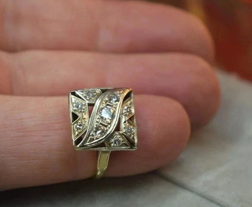 Bague fiançailles ancienne - bague,