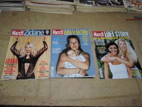 Lot paris match - lot, loana