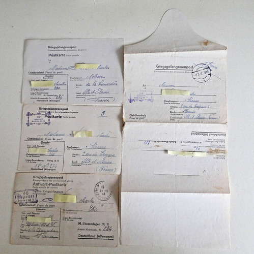Lot documents lettres - 4,