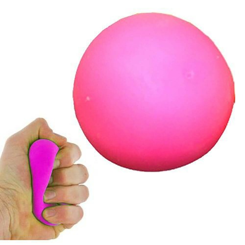 Balle anti stress fushia - -,