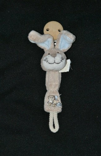 Peluche doudou lapin crème