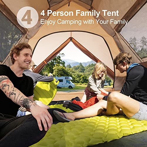 Tente camping pop 4 - tente,