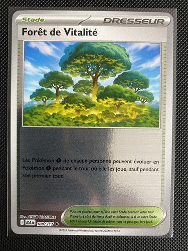 Carte pokémon forêt - carte,