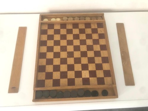Jeu dames ancien - dames, en