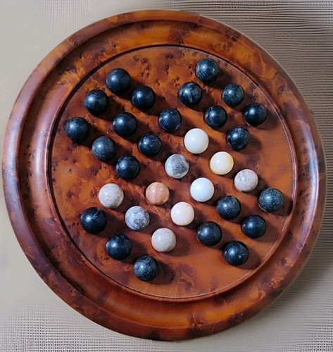 Jeu solitaire bois loupe - loupe, de