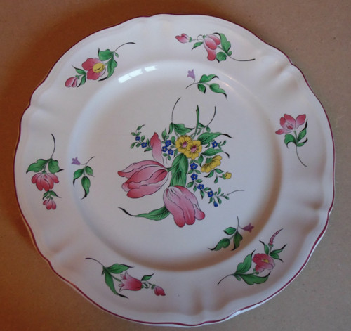 Plat rond faience - plat, de