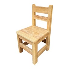 Chaise haute en bois pour