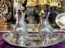 Burettes liturgiques et lavabo