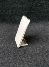 Porte menu en porcelaine de paris à décor floral 1900