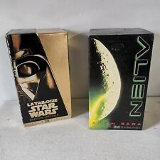 Coffret VHS Saga Alien Et Trilogie Star Wars