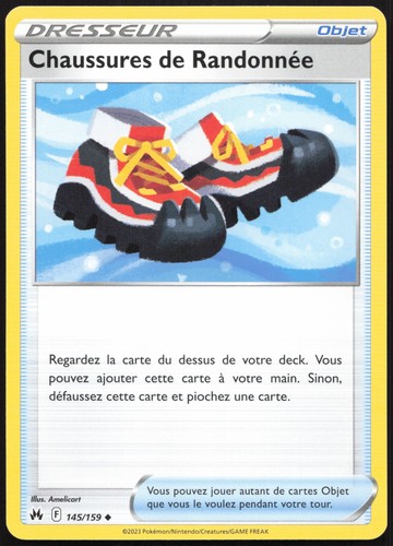 Carte pokémon chaussures - carte, de