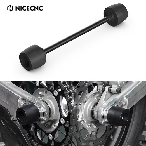 Rear axle slider fork - rear,