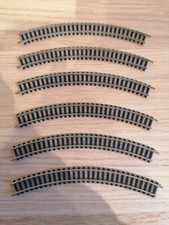 Lot de 6 rails courbes