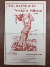 Chant des Croix de Feu 1933