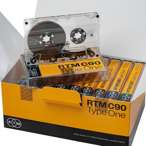 Rtm blank audio cassettes - rtm,