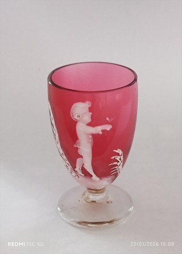 Mary gregory anciens verre - 5,