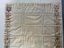 Rarissime diplôme d’avocat