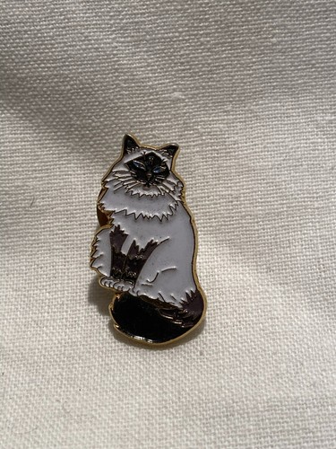 Pin chat sacre de birmanie - chat,