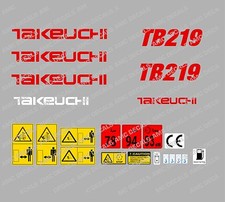 Takeuchi TB219 Mini Digger