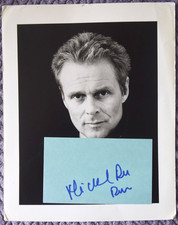 Michael Des Barres Hand Signed Card