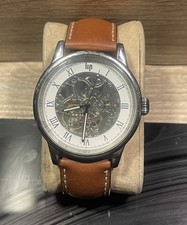 BELLE Montre LIP Mouvement Automatic LIP Squelette TOUT Acier