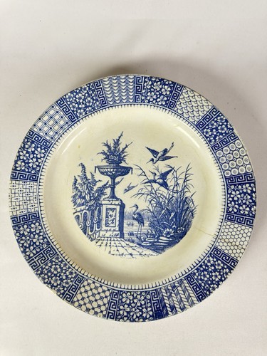 Ancienne assiette creuse - ancienne,