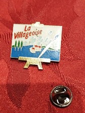 pin's pLA VILLAGEOISE WINE PAINTING PAINTING EASEL BRUSH p31