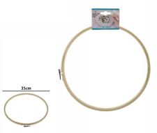 Cadre Circulaire À Broder En Bois Avec Vis Diamètre 35CM Dfh