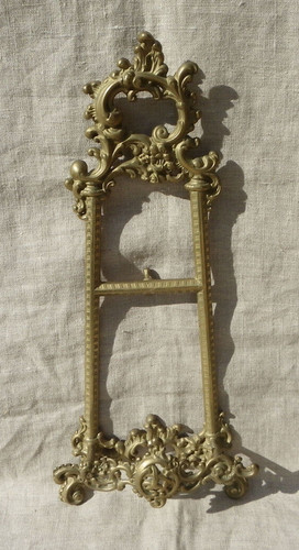 Chevalet laiton ouvragé - laiton,