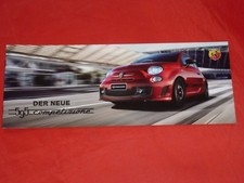 2015 Fiat Abarth 595 Competizione Brochure Brochure Depliant Folleto