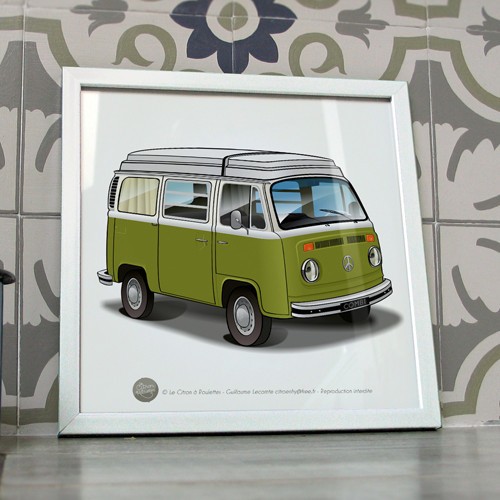 Poster combi westfalia - poster,