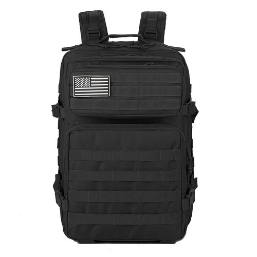 Sac militaire tactique noir - sac,