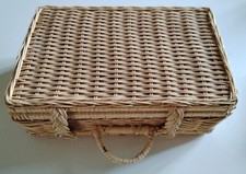 PITCOLLIN DOLL WICKER SUITCASE SET