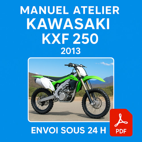 Manuel atelier kawasaki kxf - manuel,