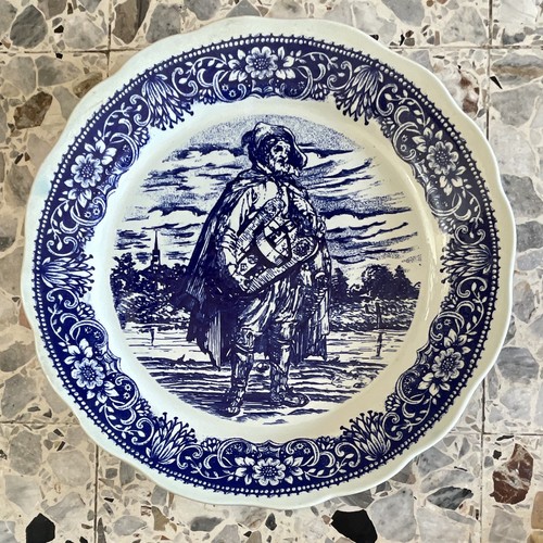 Grande assiette décorative - grande,