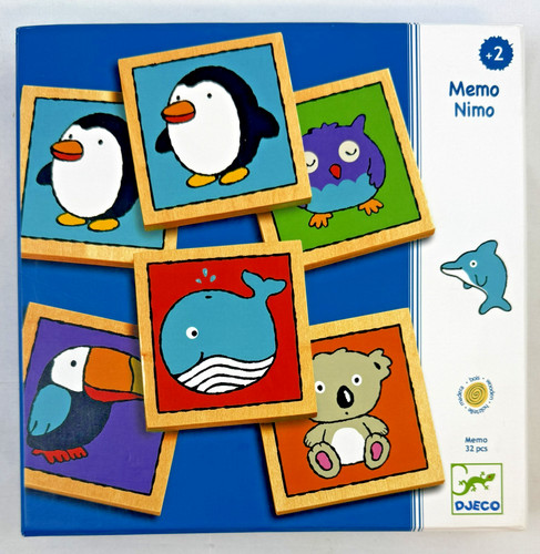 Jeu mémoire bois djeco - de,