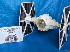?⚪ Vintage Star Wars TIE FIGHTER complete working Kenner 1978 ⚪?