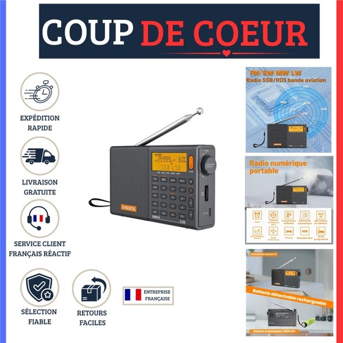 Radio portable xhdata - radio, d-808