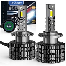2x D2S D2R LED Ampoules de phares Lampe de Remplacement  Xenon HID E-marque E13