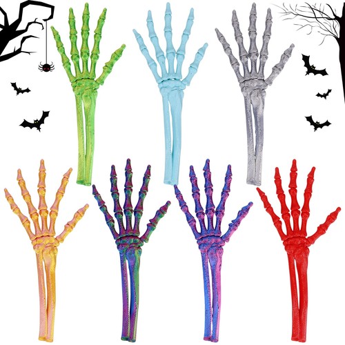 Mains squelette halloween - de,