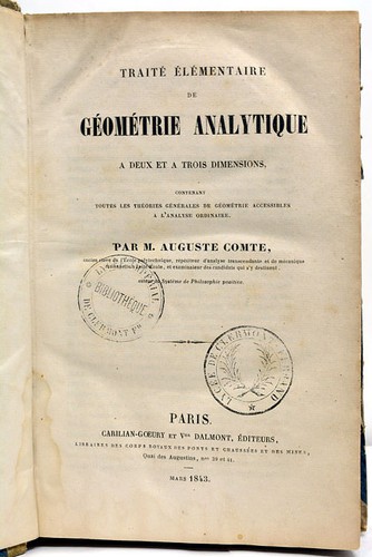 Comte traité - (auguste).,