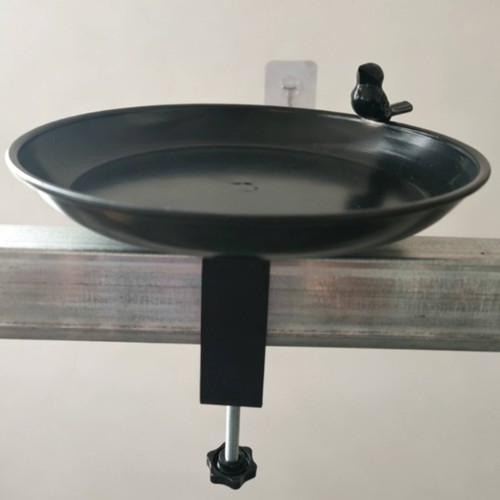 Bain oiseaux métal peu - bain,