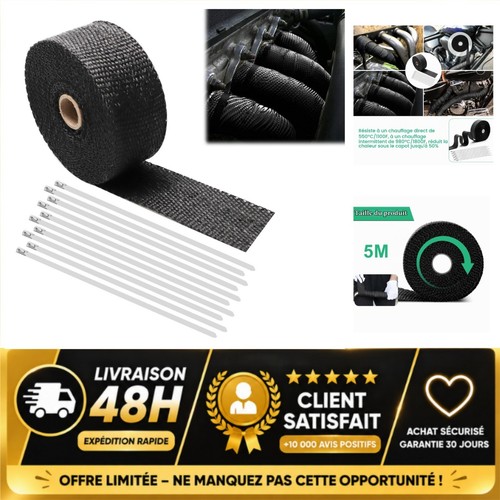Bande thermique échappement - bande,