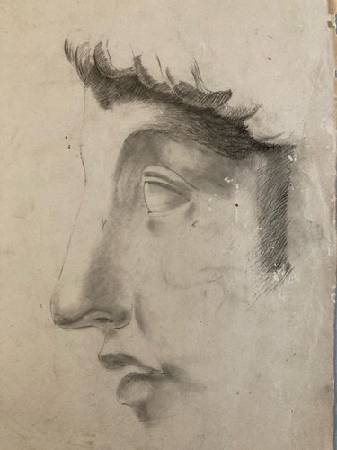 Beau dessin crayon - crayon, portrait