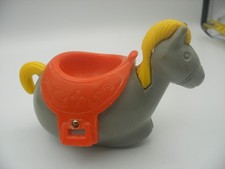 1975' Hasbro Vintage Tumbled Les BIDIBULES The Weebles Horse Accessory