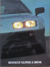 1983 Renault Alpine A 310 V6 brochure brochure, 20 pages
