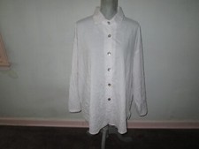 TRANSPARENTE Pale Pink Crinkle Textured Lagenlook Button Down Top O/S