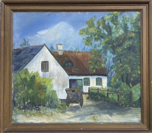 Peinture huile original - huile,